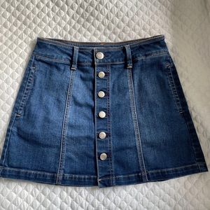 American eagle denim skirt